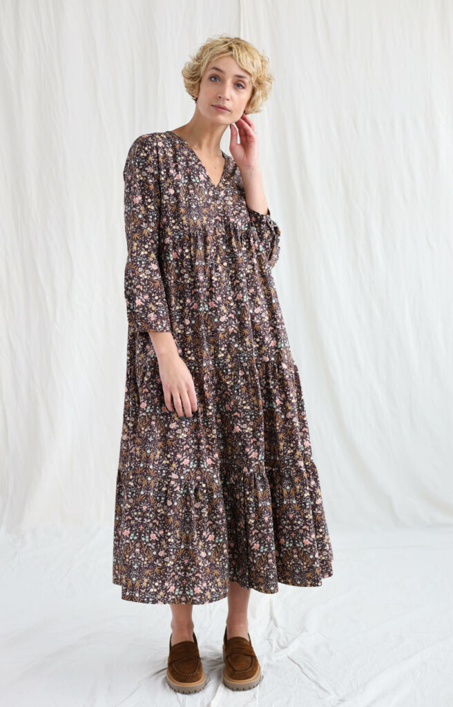 Floral tiered dress BONA - Image 1