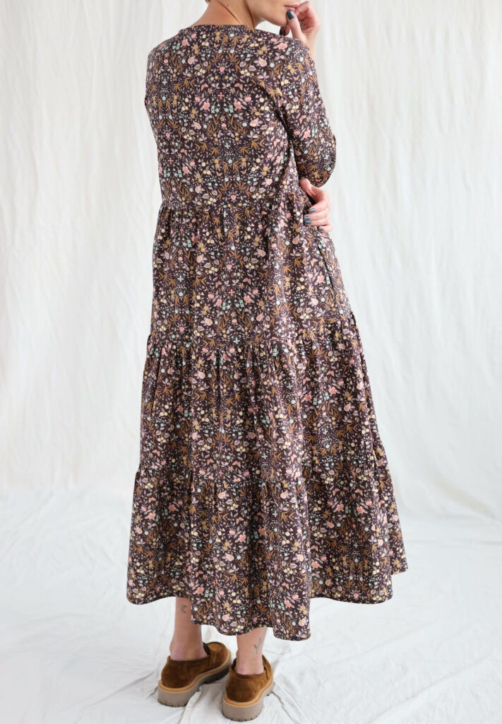 Floral tiered dress BONA - Image 2