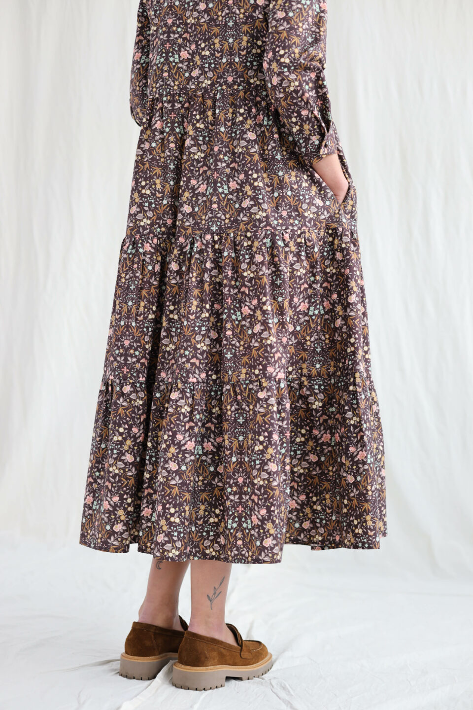Floral tiered dress BONA - Image 3