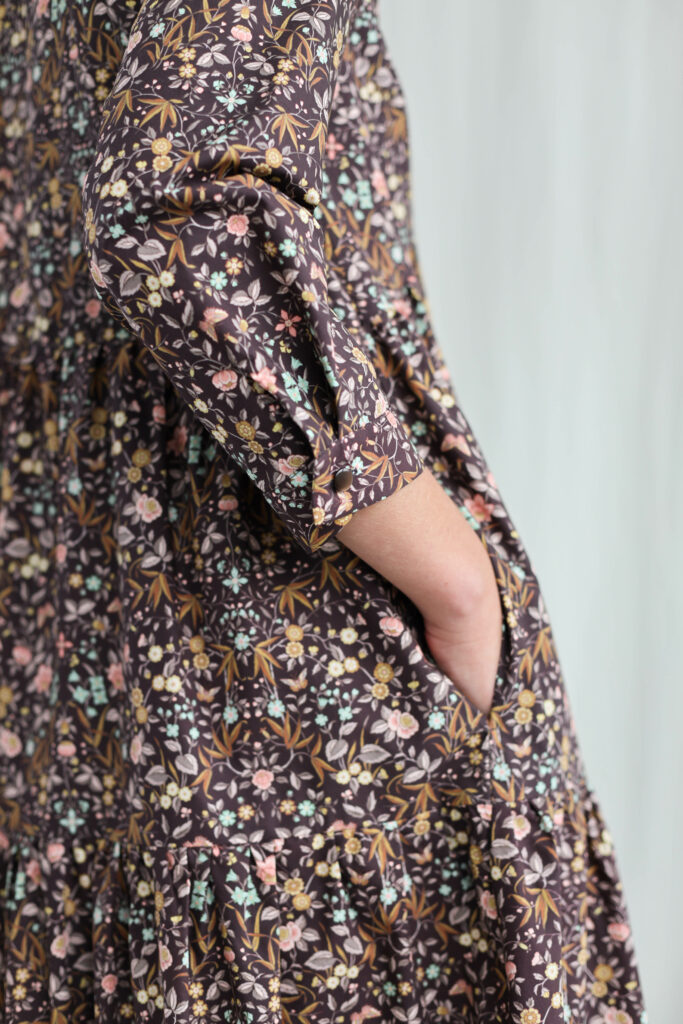 Floral tiered dress BONA - Image 4