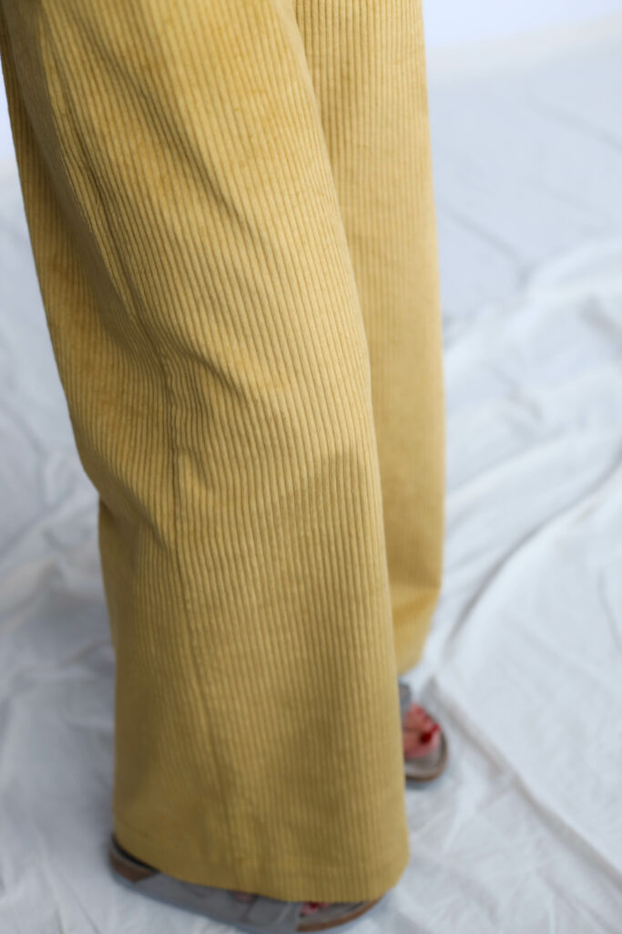 Loose fit 6 wale curry cord jumpsuit LENNY - Image 4