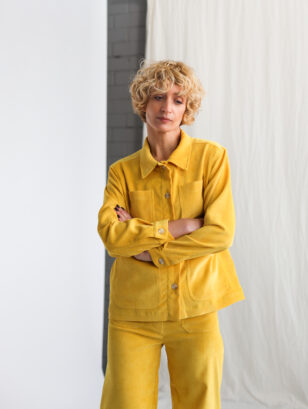 Elegant vintage cut needlecord suit | Jacket | Sustainable clothing | OFFON Clothing