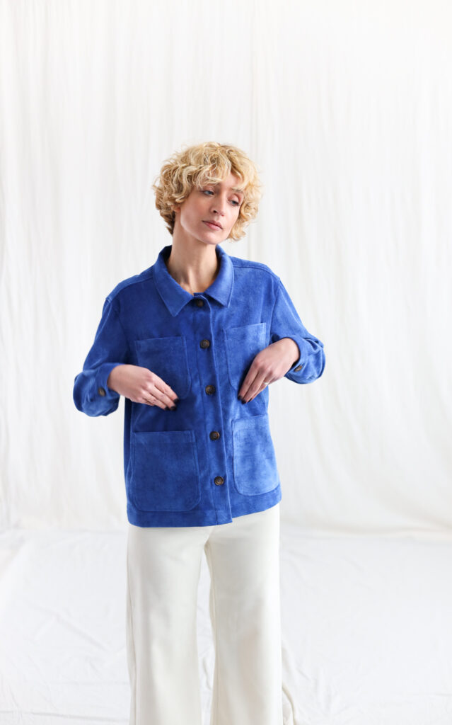 Boxy fit needlecord jacket - Image 1