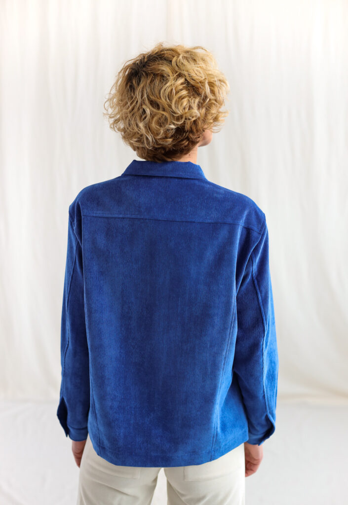 Boxy fit needlecord jacket - Image 3