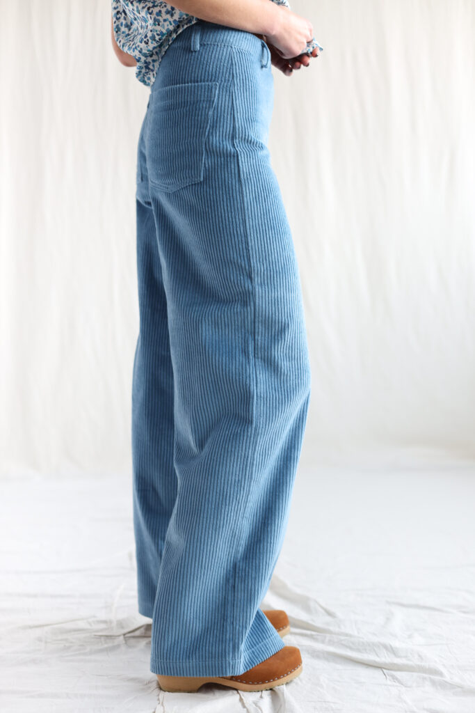 Wide leg cord pants LUNA - Image 1
