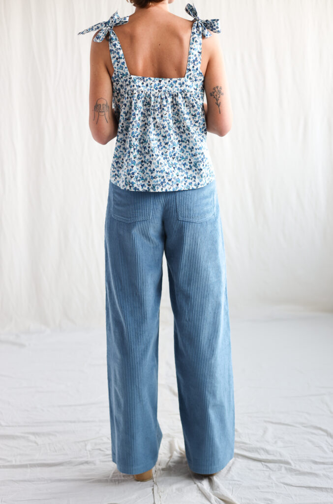Wide leg cord pants LUNA - Image 2