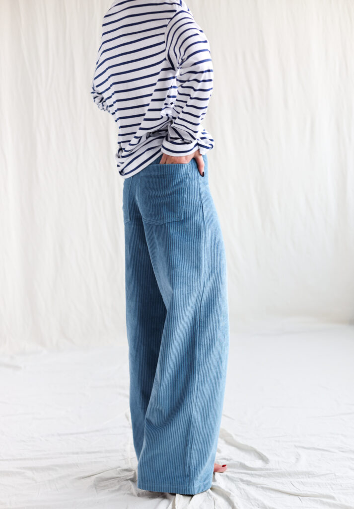 Wide leg cord pants LUNA