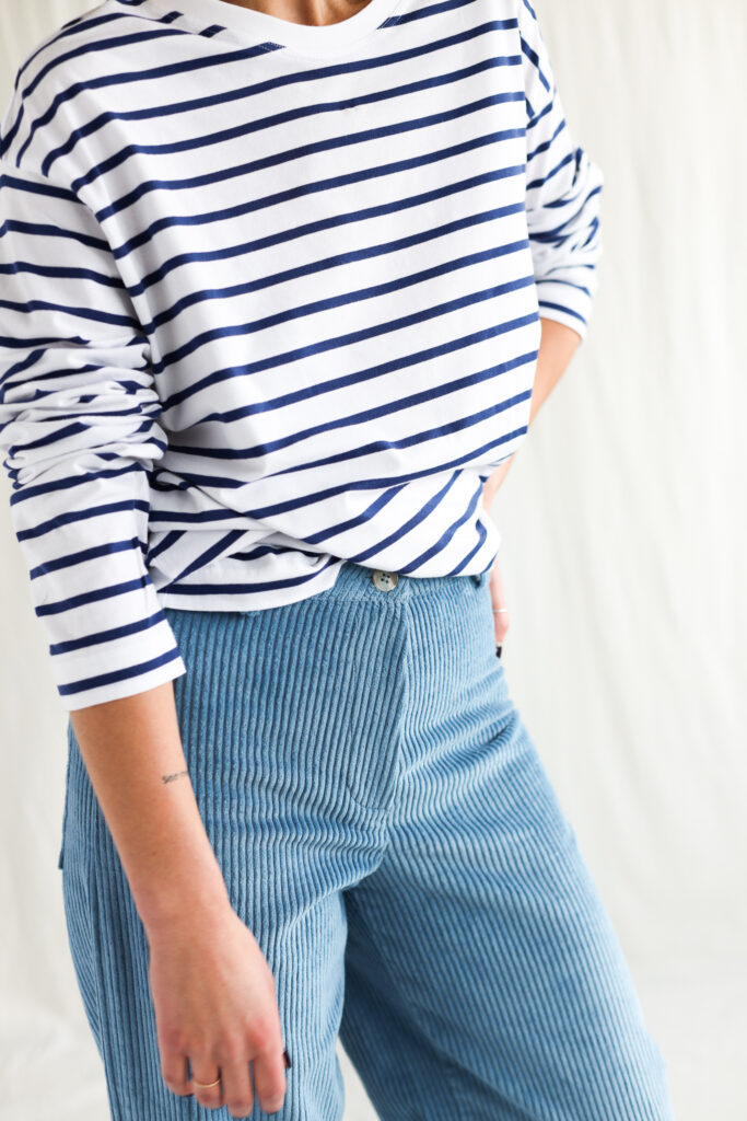 Wide leg cord pants LUNA - Image 5