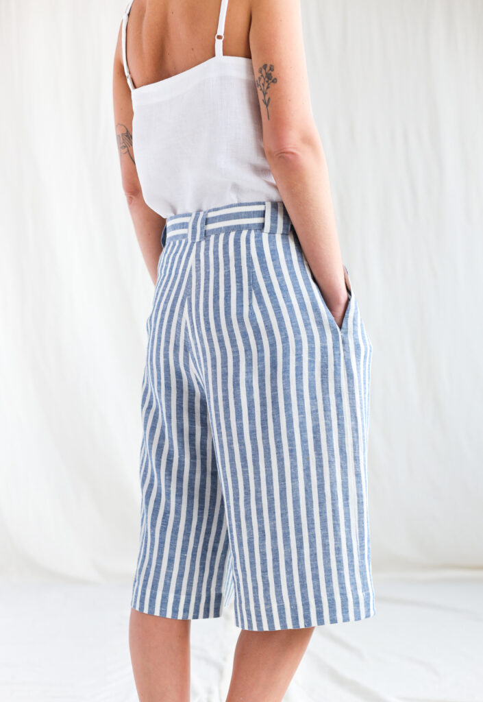 Linen bermuda shorts RAQUEL - Image 2