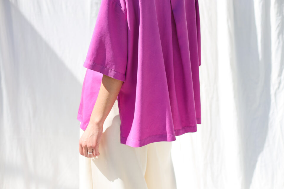 Oversize dropped shoulders shirt  LYKKE - Image 4