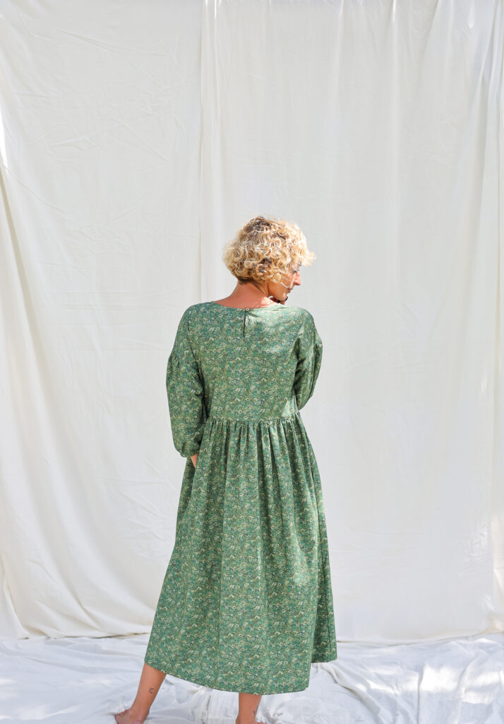 Floral puff sleeves dress THORPE HILL - Image 1