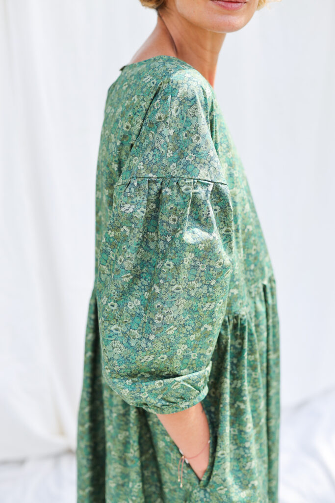Floral puff sleeves dress THORPE HILL - Image 4