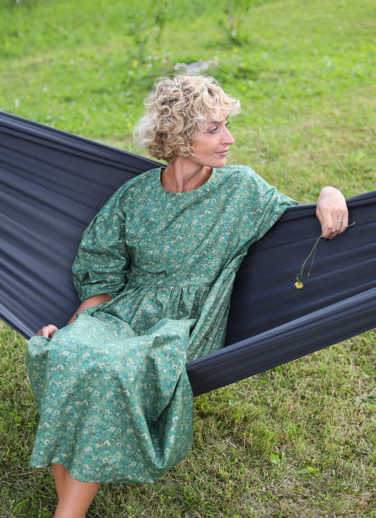 Floral puff sleeves dress THORPE HILL - Image 6