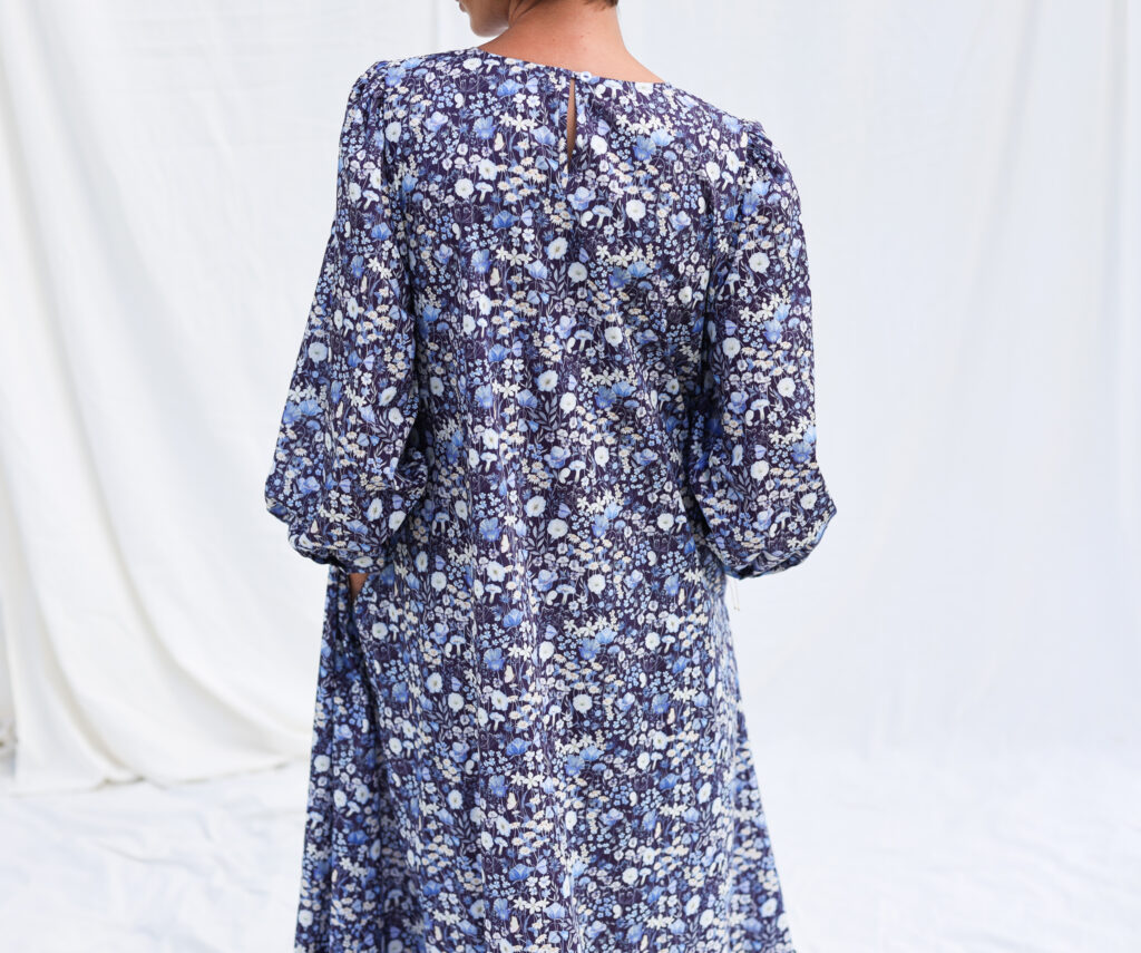 Long sleeve floral maxi dress JUDES GARDEN - Image 2