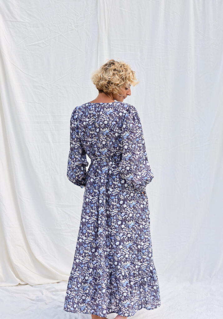 Long sleeve floral maxi dress JUDES GARDEN - Image 5