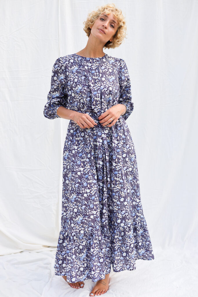 Long sleeve floral maxi dress JUDES GARDEN - Image 6