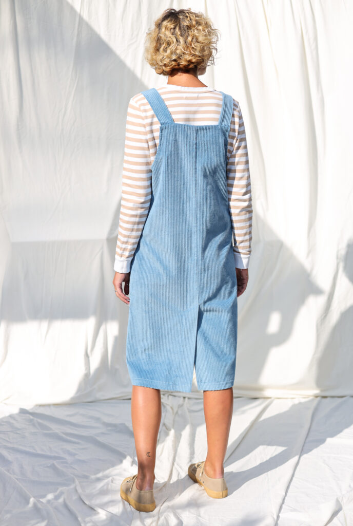 Wide wale cord pinafore dress - Image 1