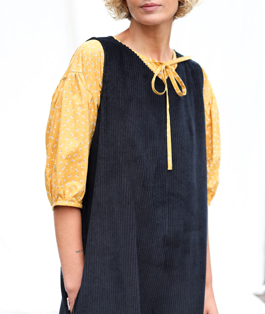Sleeveless oversized cord jumpsuit - Image 3