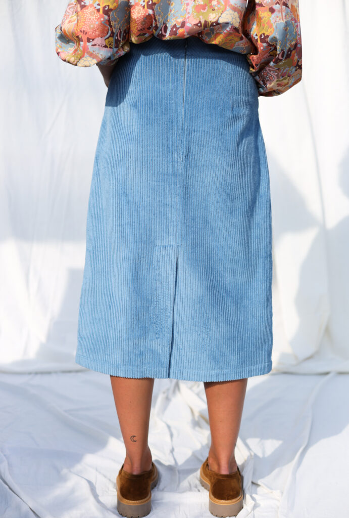 A-line wide wale cord skirt - Image 5